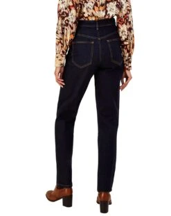 Monsoon High Rise Straight Denim Jeans| Indigo -Trendy Rae Sales bi527 34112645 4