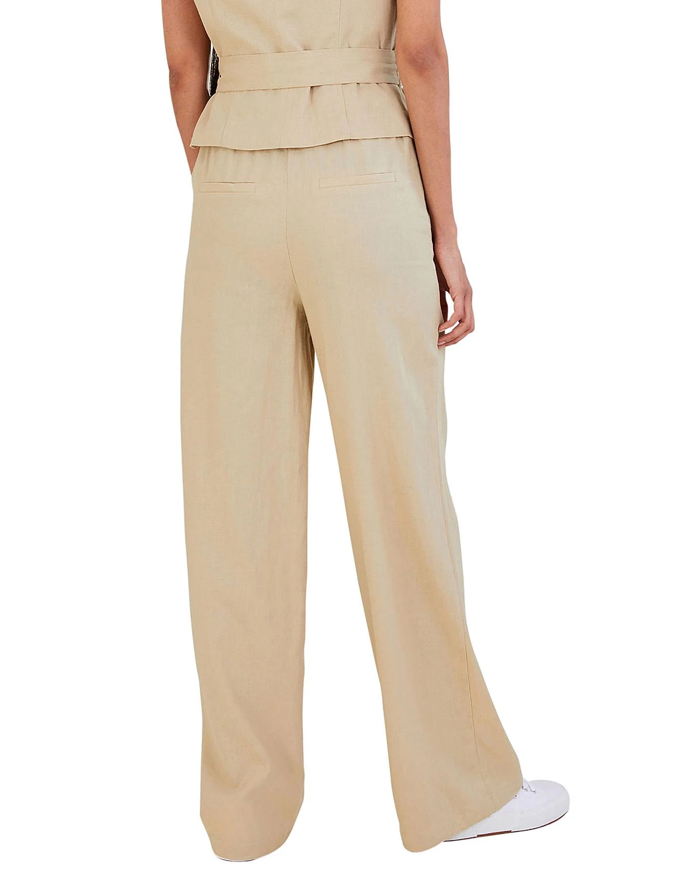 Monsoon Jenny Trousers| Stone 6 Monsoon Jenny Trousers| Stone - Image 4