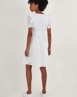 Monsoon Polly Broderie Dress| Ivory 8 Monsoon Polly Broderie Dress| Ivory -Trendy Rae Sales ru380 54277746 2