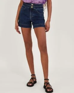 Monsoon Two-Button Denim Shorts| Denim Blue 8 Monsoon Two-Button Denim Shorts| Denim Blue -Trendy Rae Sales ru445 54021139 2