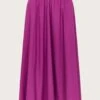 Monsoon Patsey Flared Midi Skirt| Purple