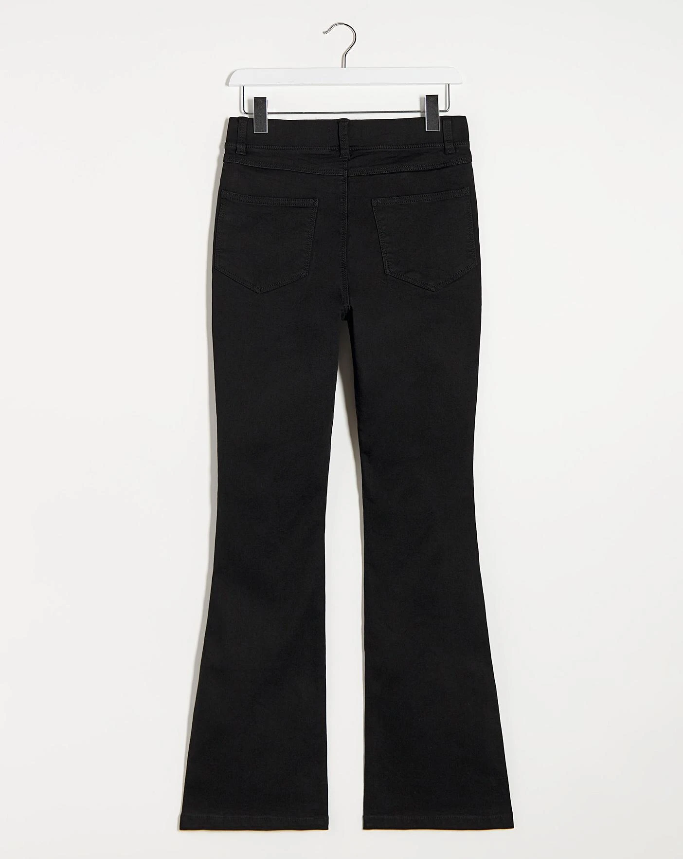 Erin Black Pull On Bootcut Jeggings| Black 5 Erin Black Pull On Bootcut Jeggings| Black - Image 3