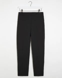 Value Essentials Tapered Leg Trousers Short| Black -Trendy Rae Sales u02nc624790s