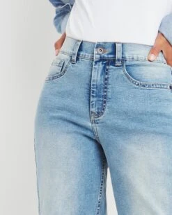 24/7 Light Stonewash Boyfriend Jeans Made With Organic Cotton| Light Stonewash -Trendy Rae Sales v01yy531731w