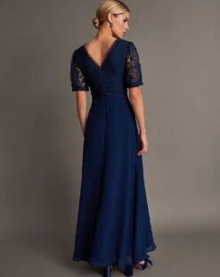 Monsoon Lilibet Lace Maxi Dress| Navy -Trendy Rae Sales vj253 54078661 2