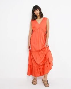 Joe Browns Santorini Summer Dress| Red Clay -Trendy Rae Sales w01re559769w
