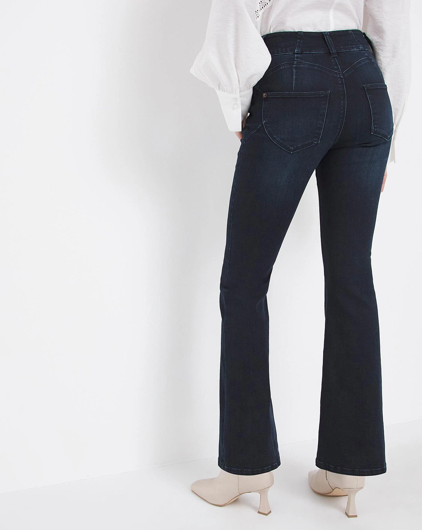 Dream Sculpt Indigo Bootcut Jeans| Indigo 6 Dream Sculpt Indigo Bootcut Jeans| Indigo - Image 4