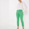 Dreamsculpt Crop Jeans| Green -Trendy Rae Sales w01uy401749w