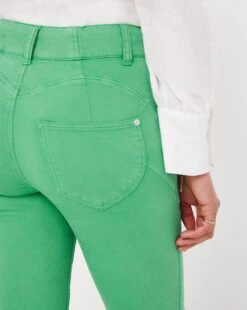 Dreamsculpt Crop Jeans| Green -Trendy Rae Sales w01uy401752w