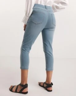 Amber Light Blue Crop Jeggings| Light Blue -Trendy Rae Sales w01uy435761w