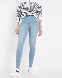 Amber Light Blue Skinny Jeggings| Light Blue -Trendy Rae Sales w01uy440744w