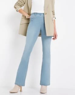 Erin Light Blue Bootcut Jeggings| Light Blue -Trendy Rae Sales w01uy441743w