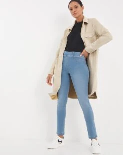 Bella Light Blue Slim Leg Jeggings| Light Blue -Trendy Rae Sales w01uy442725w