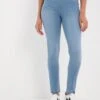 Bella Light Blue Slim Leg Jeggings| Light Blue