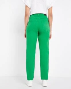 Demi High Waisted Mom Jeans| Bright Green -Trendy Rae Sales w01uy464745w
