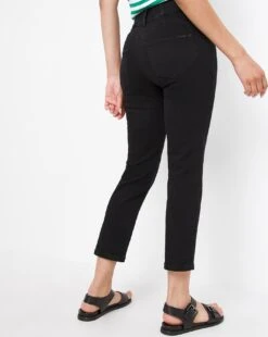 Black Dreamsculpt Cropped Straight Leg Jean| Black -Trendy Rae Sales w01uy816740w