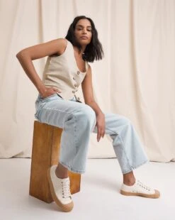 Anise Poppy Bleach Wash Slouch Jeans| Bleach Wash 12 Anise Poppy Bleach Wash Slouch Jeans| Bleach Wash -Trendy Rae Sales w01vk075804w