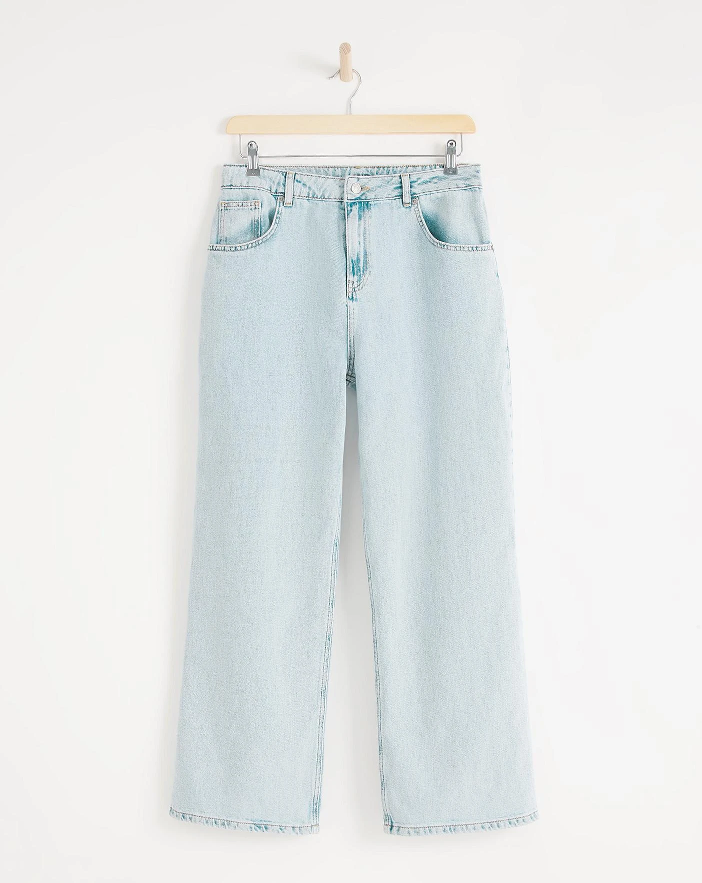 Anise Poppy Bleach Wash Slouch Jeans| Bleach Wash 9 Anise Poppy Bleach Wash Slouch Jeans| Bleach Wash - Image 7