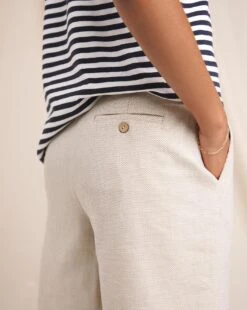 Anise Bryony Linen City Short| Natural -Trendy Rae Sales w01vk123801w