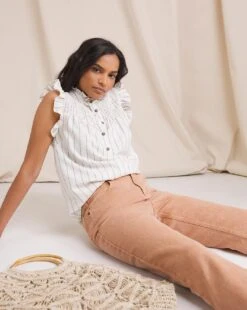 Anise Lily Baked Pink Crop Flare Jeans| Baked Pink 14 Anise Lily Baked Pink Crop Flare Jeans| Baked Pink -Trendy Rae Sales w01vk132802w