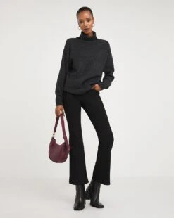 Dream Sculpt Black Bootcut Jeans| Black -Trendy Rae Sales x01fc150750w