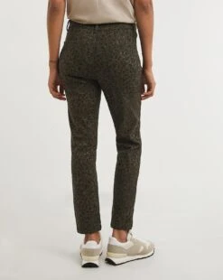 Khaki Coated Leopard Slim Jeans| Khaki -Trendy Rae Sales x01fc188735w