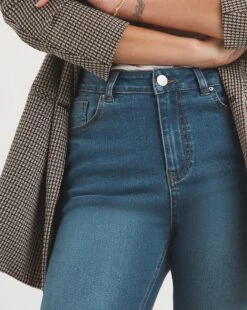 Lexi High Waist Slim Leg Jeans| Mid Wash -Trendy Rae Sales x01fc864756w