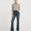 Kim High Waist Bootcut Leg Jeans| Mid Blue 1 Kim High Waist Bootcut Leg Jeans| Mid Blue -Trendy Rae Sales x01fc869755w
