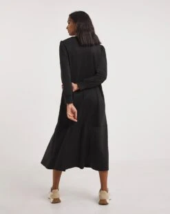 New Improved Tiered Ponte Dress| Black 8 New Improved Tiered Ponte Dress| Black -Trendy Rae Sales x01fh999758w