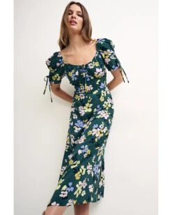 Nobody's Child Pippa Midi Dress| Green