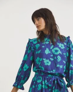 Raishma Studio Dress| Blue -Trendy Rae Sales x01ie499739w