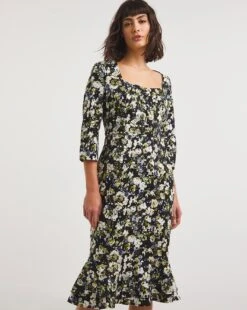 Joe Browns Rose Dress| Black -Trendy Rae Sales x01if044745w