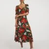 Joe Browns Floral Midi Jersey Dress| Multi -Trendy Rae Sales x01if596730w