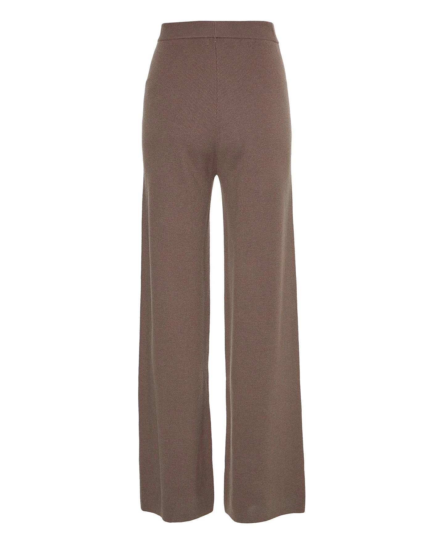 Calvin Klein Wool Knit Wide Leg Trousers| Brown 5 Calvin Klein Wool Knit Wide Leg Trousers| Brown - Image 3