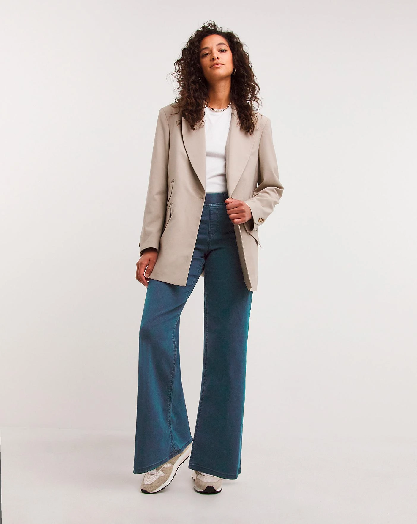 Lottie Dark Indigo Pull On Wide Leg Jeggings| Dark Indigo 3 Lottie Dark Indigo Pull On Wide Leg Jeggings| Dark Indigo