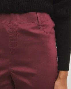 Simply Be Burgundy Bella Slim Jeggings| Burgundy -Trendy Rae Sales x01uy512751w