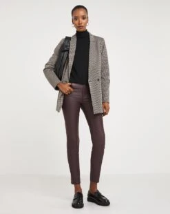 Aubergine Coated Slim Leg Jeans| Aubergine -Trendy Rae Sales x01uy812706w