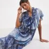 Jo By Joanna Hope Tie Dye Print Dress| Blue Print -Trendy Rae Sales x01wi309706w