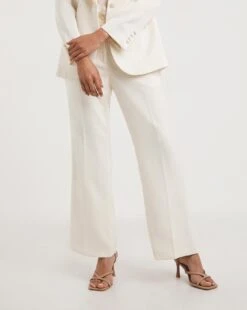 Joanna Hope Tailored Bridal Trouser| Ivory -Trendy Rae Sales x01wi530731w