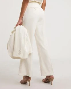 Joanna Hope Tailored Bridal Trouser| Ivory -Trendy Rae Sales x01wi530733w