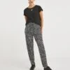 Mono Print Stretch Jersey Tapered Trousers| Mono Print 2 Mono Print Stretch Jersey Tapered Trousers| Mono Print -Trendy Rae Sales x01zh027755w