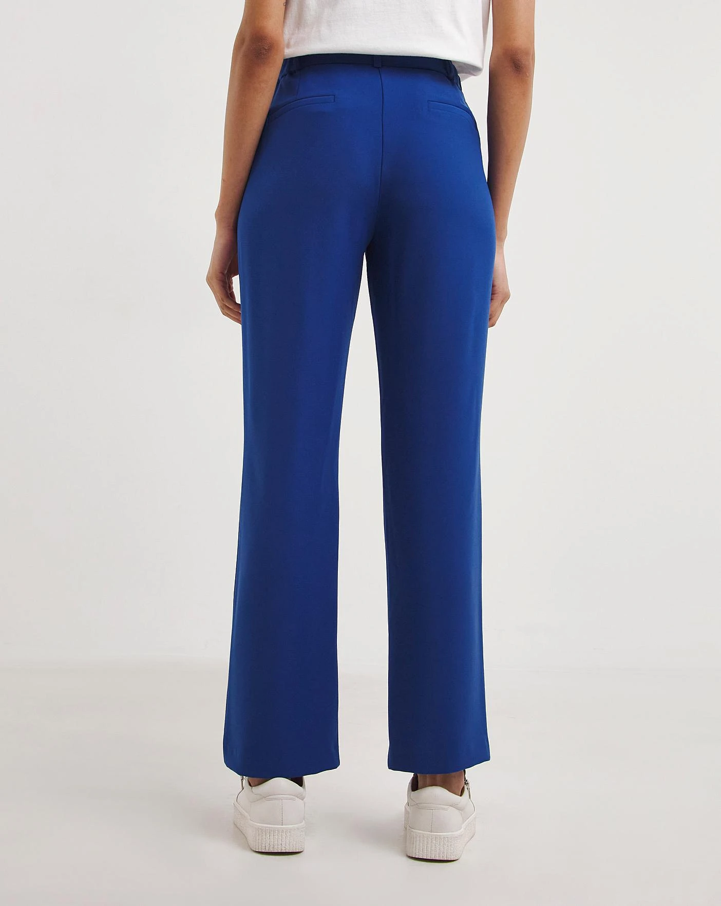 Cobalt Straight Leg Trousers| Cobalt 7 Cobalt Straight Leg Trousers| Cobalt - Image 5