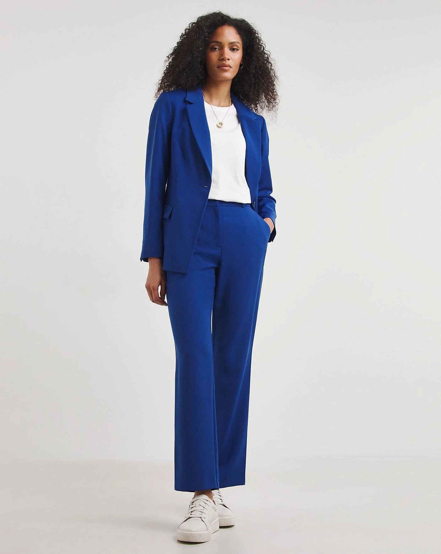 Cobalt Straight Leg Trousers| Cobalt 3 Cobalt Straight Leg Trousers| Cobalt