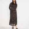 Joanna Hope Animal Asymmetric Frill Mesh Maxi Dress| Print 1 Joanna Hope Animal Asymmetric Frill Mesh Maxi Dress| Print -Trendy Rae Sales x02wi570724w