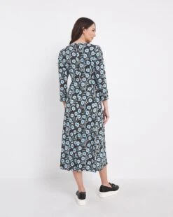Julipa Jersey Square Neck Dress| Blue Floral -Trendy Rae Sales x07vh288728w