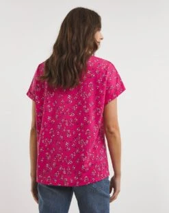 Julipa Turn Back T-Shirt| Pink Print -Trendy Rae Sales x07vh976757w