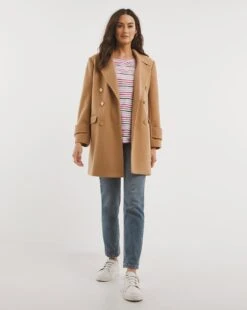 Julipa Turn Back T-Shirt| Cream Stripe -Trendy Rae Sales x07vh982758w