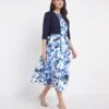 Joanna Hope Blue Floral Prom Dress & Shrug| Print -Trendy Rae Sales x07wi597740w