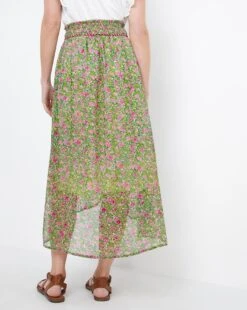 Julipa Ditsy Tassle Midi Skirt| Pink Multi-coloured -Trendy Rae Sales x07zq554746w