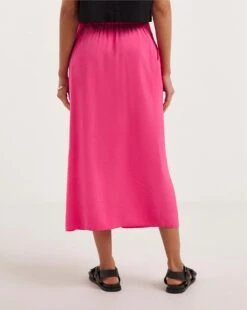 Ro&Zo Split Leg Skirt| Pink 8 Ro&Zo Split Leg Skirt| Pink -Trendy Rae Sales y01cz114805w